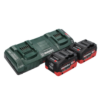 Metabo FSB 36-18 LTX BL 40 Desbrozadora sin cable 36 V ( 2x 18 V ) bimanual sin escobillas + 2x batería 10,0 Ah + cargador doble