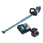 Cortasetos a batería Makita DUH 752 RF 18 V 75 cm sin escobillas + 2x baterías 3,0 Ah + cargador