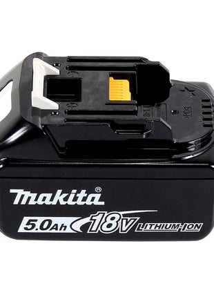 Cortasetos a batería Makita DUH 752 T1 18 V 75 cm sin escobillas + 1x batería 5,0 Ah - sin cargador