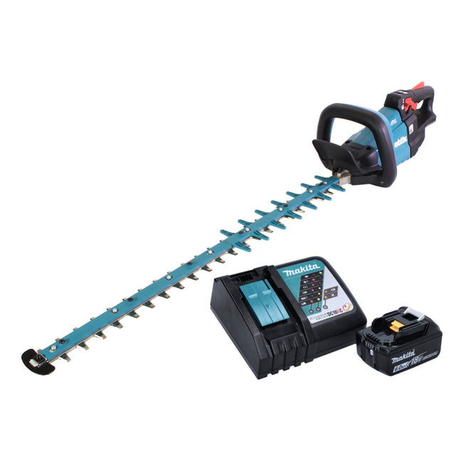 Makita DUH 752 RG1 Cordless Hedge Trimmer 75 cm Brushless 18V + 1x Battery 6.0 Ah + Charger