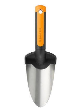 Fiskars Flower Trowel Premium Pala / Pala de mano / Pala de jardín / Paleta de plantación 320 mm (1000726)