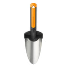 Fiskars Flower Trowel Premium Pala / Pala de mano / Pala de jardín / Paleta de plantación 320 mm (1000726)