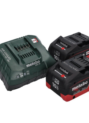 Metabo RM 36-18 LTX BL 36 Akku Rasenmäher 36 V ( 2x 18 V ) LTX Brushless + 2x Akku 10,0 Ah + Ladegerät - Toolbrothers