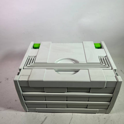 Festool Sortainer SYS 3 SORT 12 Sortiment Koffer mit 12 Faecher 491986 fuer Schrauben Duebel Naegel Beschaedigt 4 - toolbrothers