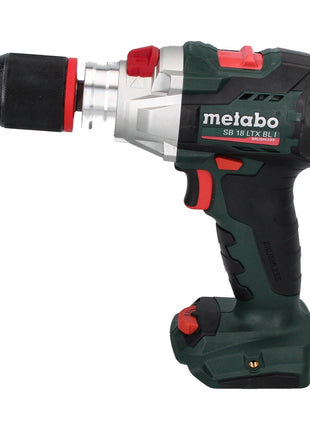 Metabo SB 18 LTX BL I Perceuse-visseuse à percussion sans fil 18 V 130 Nm Brushless ( 602360500 ) + 2x batterie 4,0 Ah + chargeur + metaBOX