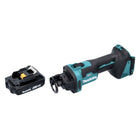 Cortadora rotativa a batería Makita DCO 181 A1 18 V 32000 rpm sin escobillas + 1x batería 2,0 Ah - sin cargador