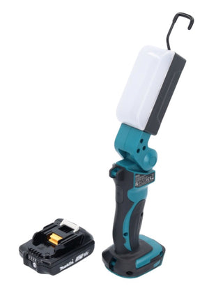 Makita DML 801 A1 X Lampe de travail LED sur batterie 18 V 240 lm + diffuseur + 1x batterie 2,0 Ah - sans chargeur