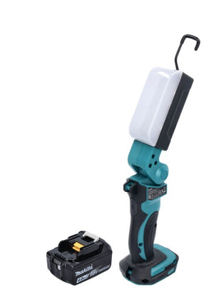 Makita DML 801 M1 X Lampe LED sans fil Lampe de travail 18 V 240 lm + diffuseur + 1x batterie 4,0 Ah - sans chargeur