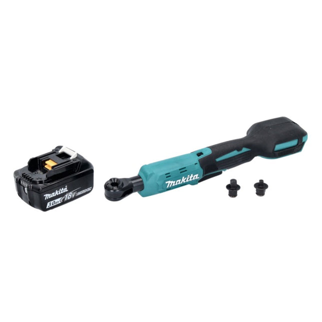 Avvitatore a cricchetto a batteria Makita DWR 180 F1 18 V 47,5 Nm 1/4" 3/8" + 1x batteria ricaricabile 3,0 Ah - senza caricabatterie
