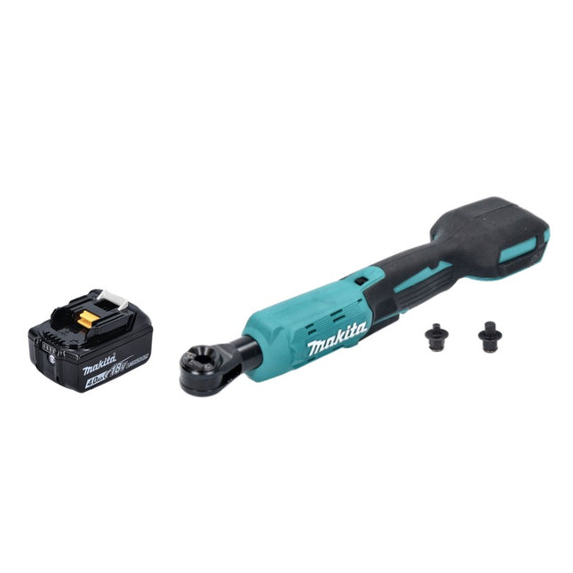 Makita DWR 180 M1 cordless ratchet screwdriver 18 V 47.5 Nm 1/4" 3/8" + 1x rechargeable battery 4.0 Ah - without charger