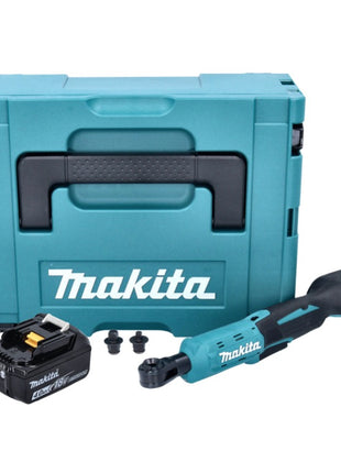 Makita DWR 180 M1J wkrętarka akumulatorowa z grzechotką 18 V 47,5 Nm 1/4" 3/8" + 1x akumulator 4,0 Ah + Makpac - bez ładowarki