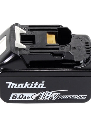 Makita DWR 180 G1J Visseuse à cliquet sans fil 18 V 47,5 Nm 1/4'' 3/8'' + 1x batterie 6,0 Ah + Makpac - sans chargeur