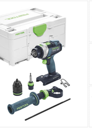 Festool TPC 18/4 I-Basic Akku Schlagbohrschrauber 18 V 75 Nm ( 575604 ) Brushless + Systainer - ohne Akku, ohne Ladegerät - Toolbrothers