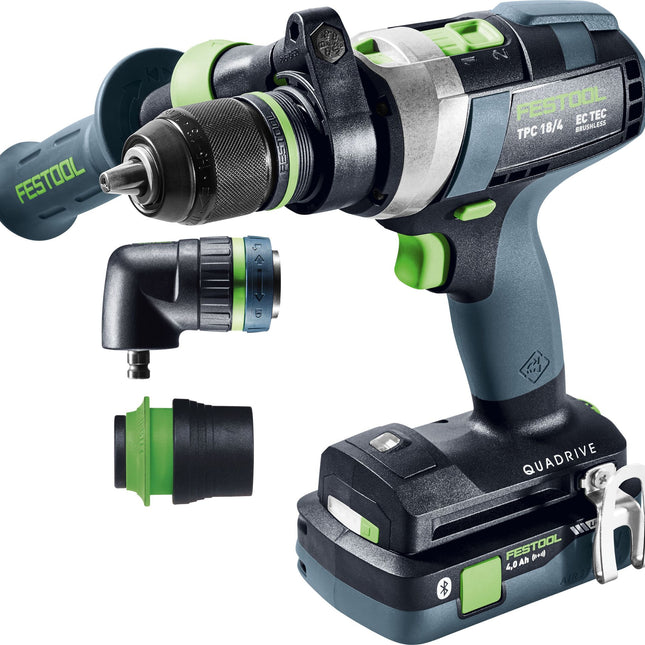Festool TPC 18/4 5.2/4.0 I-Set Taladro percutor a batería QUADRIVE (577247)