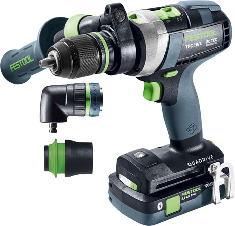 Festool TPC 18/4 5.2/4.0 I-Set Taladro percutor a batería QUADRIVE (577247)