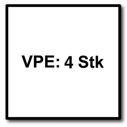 Makita MAM011 Lame de scie segmentée 68x30 mm - K40 - Starlock Max - 4 pièces. (4x B-66519)