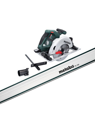 Metabo KS 55 FS Handkreissäge 1200 W 160 mm + Kreissägeblatt + Führungsschiene