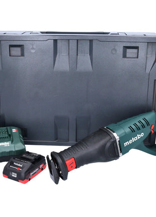 Sierra sable a batería Metabo ASE 18 LTX sierra alternativa 18 V + 1x batería 4,0 Ah + cargador + metaCASE