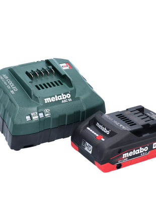 Metabo SSD 18 LTX 200 BL Atornillador de impacto a batería 18 V 200 Nm 1/4" sin escobillas + 1x batería 4,0 Ah + 1x cargador + metaCASE