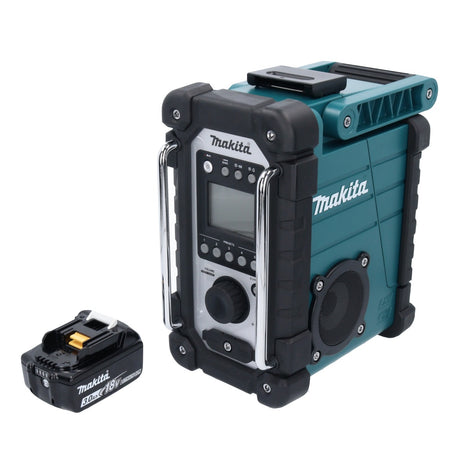 Makita DMR107F1 Radio de chantier sans fil 7,2V-18V + 1x Batterie 3,0 Ah - sans chargeur