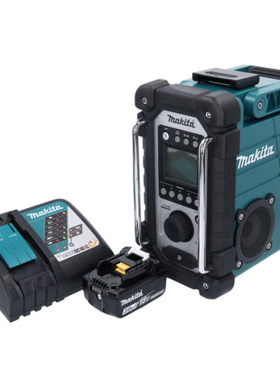 Makita DMR 107 RF1 radio de obra con batería 7,2 - 18 V + 1x batería 3,0 Ah + cargador