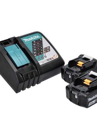 Makita DMR 107 RF batería radio de obra 7,2 - 18 V + 2x baterías 3,0 Ah + cargador