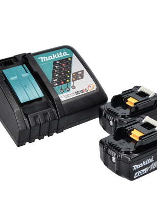 Makita DMR 107 RM radio de obra con batería 7,2 - 18 V + 2x baterías 4,0 Ah + cargador