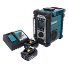 Makita DMR 107 RT radio de obra con batería 7,2 - 18 V + 2 baterías 5,0 Ah + cargador