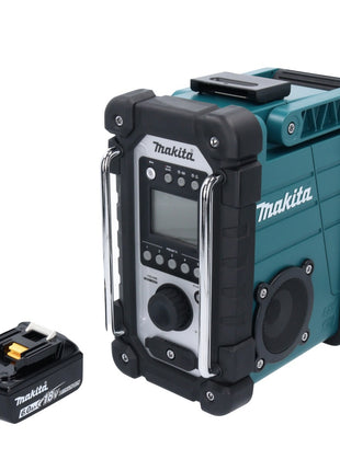 Makita DMR107G1 Radio de chantier sans fil 7,2V- 8V + 1x Batterie 6,0Ah - sans chargeur