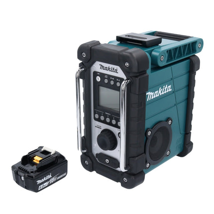 Makita DMR107G1 Cordless Job Site Radio 7.2V-18V + 1x Battery 6.0Ah - without charger