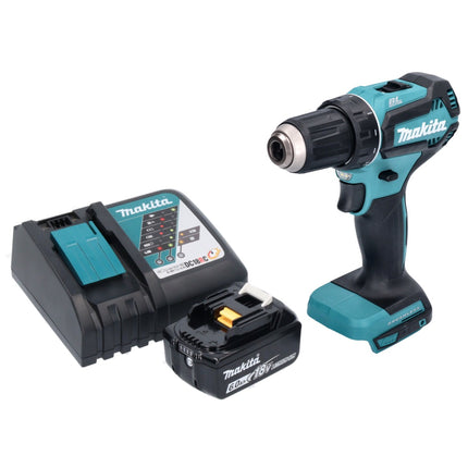 Makita DDF 485 RG1 Perceuse-visseuse sans fil 18 V 50 Nm sans balais + 1x Batterie 6,0 Ah + Chargeur