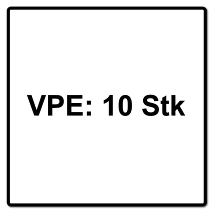 Hoja de sierra de inmersión Fein E-Cut FINE Starlock 30 x 50 mm 10 piezas (63502157240) bimetálica
