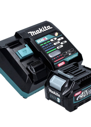 Makita HS 009 GD101 XGT Scie circulaire portative sans fil 40 V maxi 235 mm brushless + 1x Batterie 2,5 Ah + Chargeur + Mallette