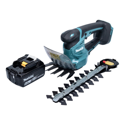 Makita DUM 111 G1X Cordless grass shears shrub shears 18 V + 1x rechargeable battery 6.0 Ah - without charger