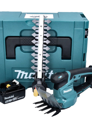 Makita DUM 111 T1XJ cortacésped a batería cortasetos 18 V + 1x batería 5,0 Ah + Makpac - sin cargador