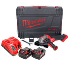 Milwaukee M18 FSAGV115XPDB-602X Akku Winkelschleifer 18 V 115 mm Brushless + 2x Akku 6,0 Ah + Ladegerät + HD Box