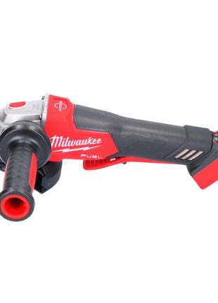 Amoladora angular a batería Milwaukee M18 FSAGV115XPDB-602X 18 V 115 mm sin escobillas + 2x baterías 6,0 Ah + cargador + caja HD