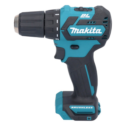 Makita DF 332 DSAE akumulatorowa wiertarko-wkrętarka 12 V 35 Nm bezszczotkowa + 2x akumulator 10,8 V 2,0 Ah + ładowarka + walizka