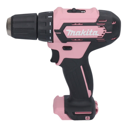 Makita DF 333 DSAP1 taladro atornillador inalámbrico 12 V 30 Nm rosa + 1x batería 2,0 Ah + cargador + bolsa