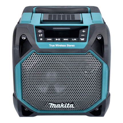 Makita DMR 203 F1 Bluetooth Lautsprecher 12 V 18 V IP64 + 1x Akku 3,0 Ah - ohne Ladegerät