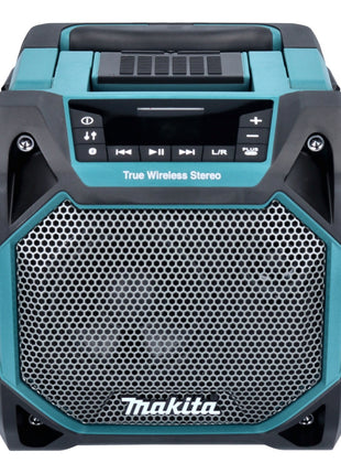 Makita DMR 203 RF1 Altavoz Bluetooth 12 V 18 V IP64 + 1x batería 3,0 Ah + cargador