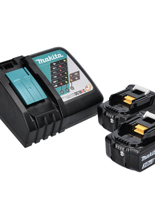 Makita DMR 203 RF Altavoz Bluetooth 12 V 18 V IP64 + 2x baterías 3,0 Ah + cargador