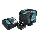 Makita DMR 203 RM1 Bluetooth speaker 12 V 18 V IP64 + 1x rechargeable battery 4.0 Ah + charger