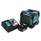 Makita DMR 203 RT1 Bluetooth speaker 12 V 18 V IP64 + 1x rechargeable battery 5.0 Ah + charger