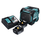 Makita DMR 203 RT Bluetooth Speaker 12 V 18 V IP64 + 2x battery 5.0 Ah + charger
