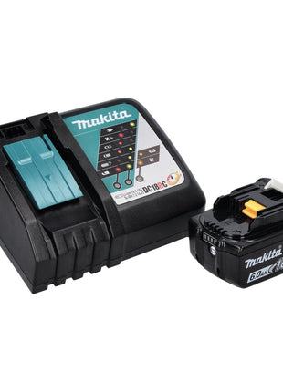 Makita DMR 203 RG1 Altavoz Bluetooth 12 V 18 V IP64 + 1x batería 6,0 Ah + cargador