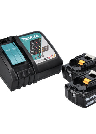 Makita DMR 203 RG Altavoz Bluetooth 12 V 18 V IP64 + 2x baterías 6,0 Ah + cargador