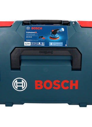 Bosch GEX 12V-125 Professional Akku Exzenterschleifer 12 V 125 mm Brushless + 1x Akku 6,0 Ah + Ladegerät + L-Boxx - Toolbrothers