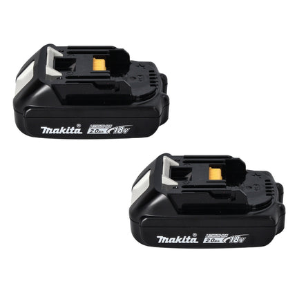 Makita Power Source Kit 18 V with 2x BL 1820 B 2.0 Ah battery ( 2x 197254-9 ) + DC 18 RD double quick charger ( 196933-6 )