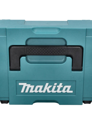 Kit de fuente de alimentación Makita 18 V con 2 baterías BL 1820 B 2.0 Ah (2x 197254-9) + cargador rápido doble DC 18 RD (196933-6) + Makpac